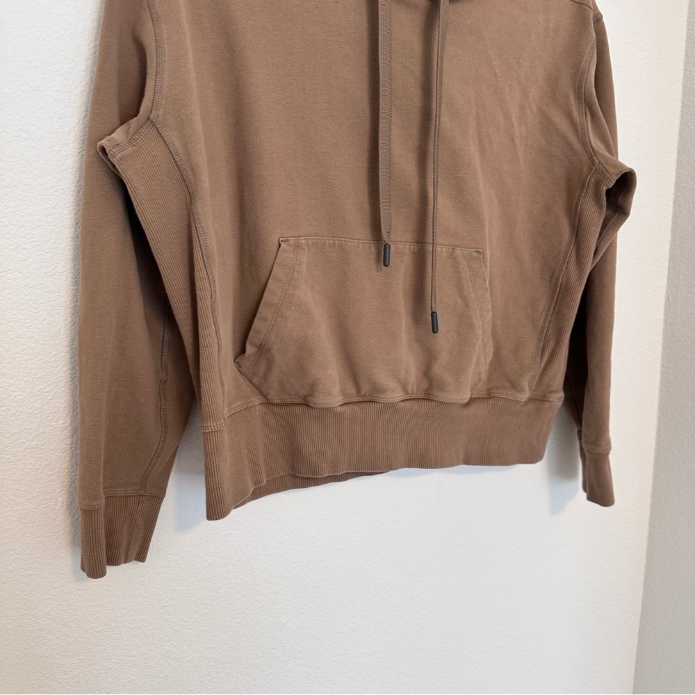 Mack Weldon ACE Women's Pullover Hooded Sweatshirt Size Medium Laurel Canyon Tan - Picture 6 of 8